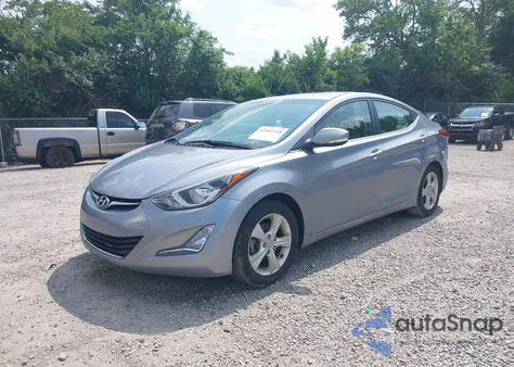 2016 Hyundai Elantra Value Edition z USA, uszkodzony, nr VIN 5NPDH4AEXGH783529